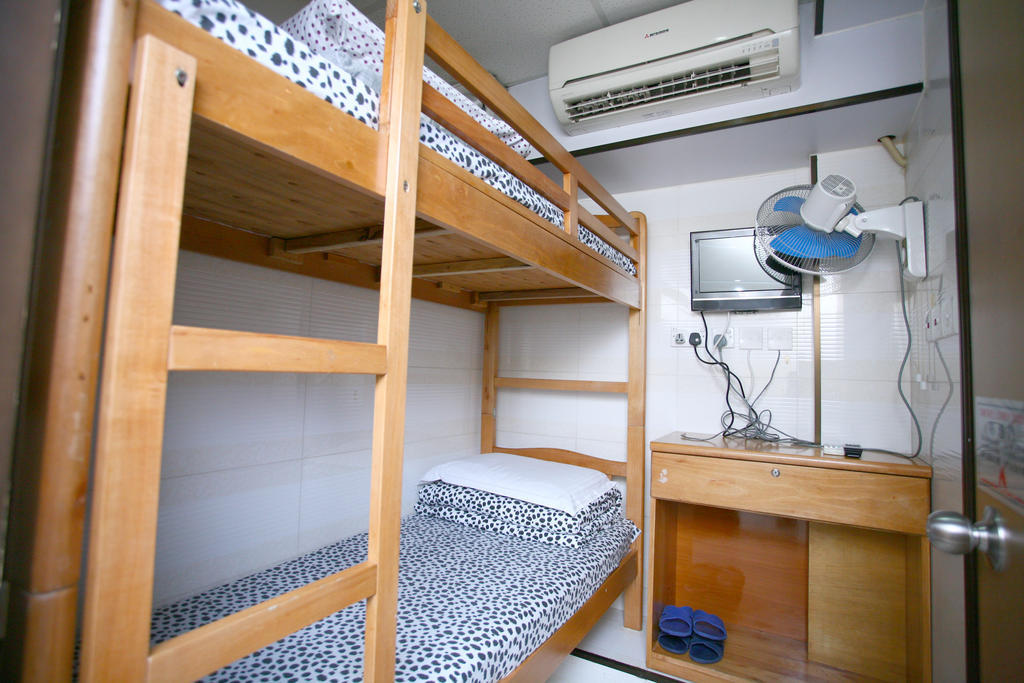 H K Commercial Inn Kowloon  Rom bilde